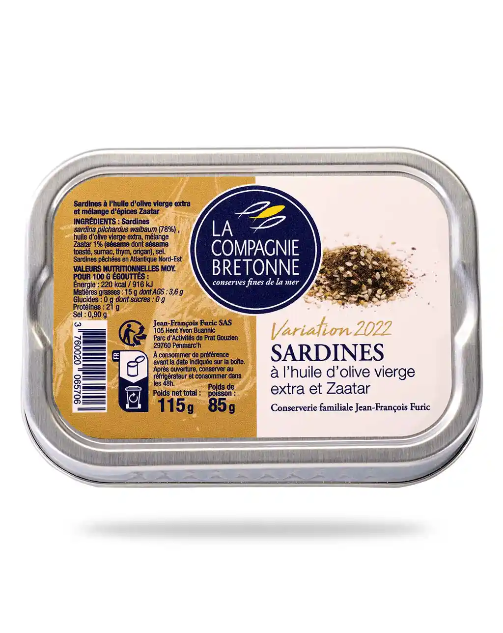 SARDINEN MIT ZAATAR - LA COMPAGNIE BRETONNE